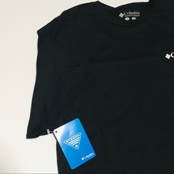 NWT Columbia Sportswear PHG Hunting Flag T-Shirt Men’s Size L Large Black NEW - Picture 3 of 9
